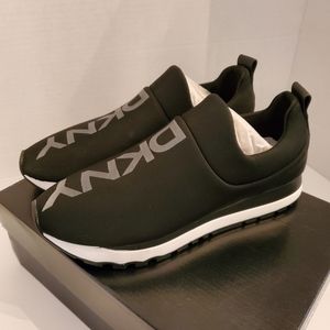 New DKNY Black Sneakers size 6.5 (Back To School) Firm